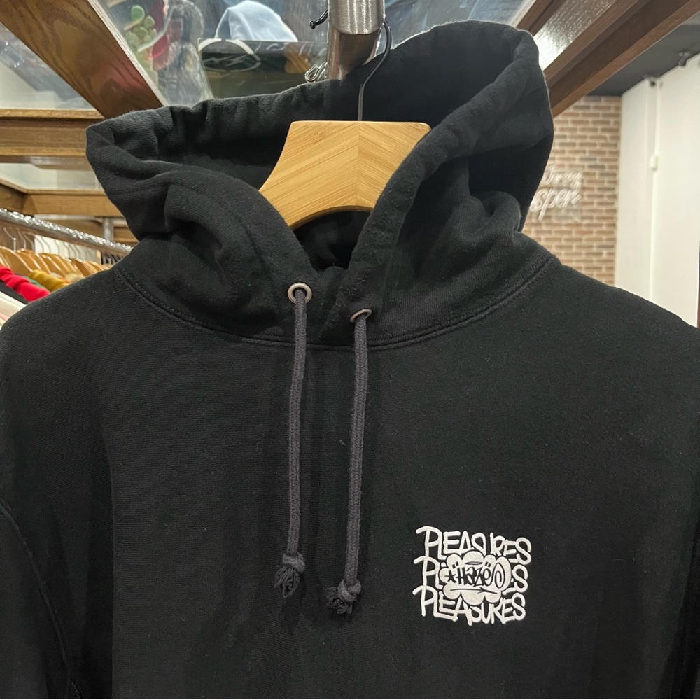 PLEASURES X ERIC HAZE HOODY (RARE) - Picture 2 of 11